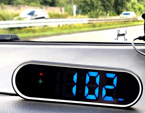 Hud gps tacho - gps, uhr,