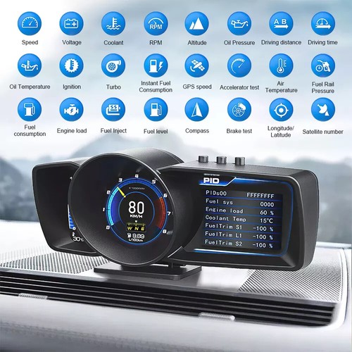 Gps tachometer auto obd2 - gps,