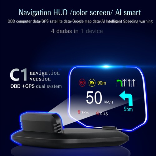 Auto kfz hud obd2 - kfz, obd2+gps
