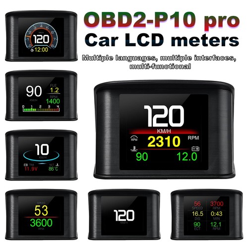 Obd2 digital hud auto head - obd2,