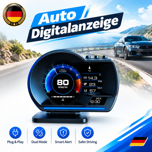 Hud head display obd2 gps - head-up-display, obd2+gps