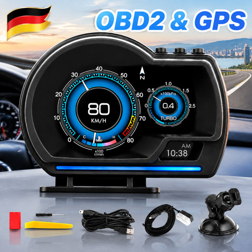 Head display obd2 gps hud - obd2, +