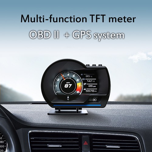 Obd2 gps hud head - gps, up