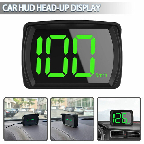 Gps hud digital tachometer kmh - digital,